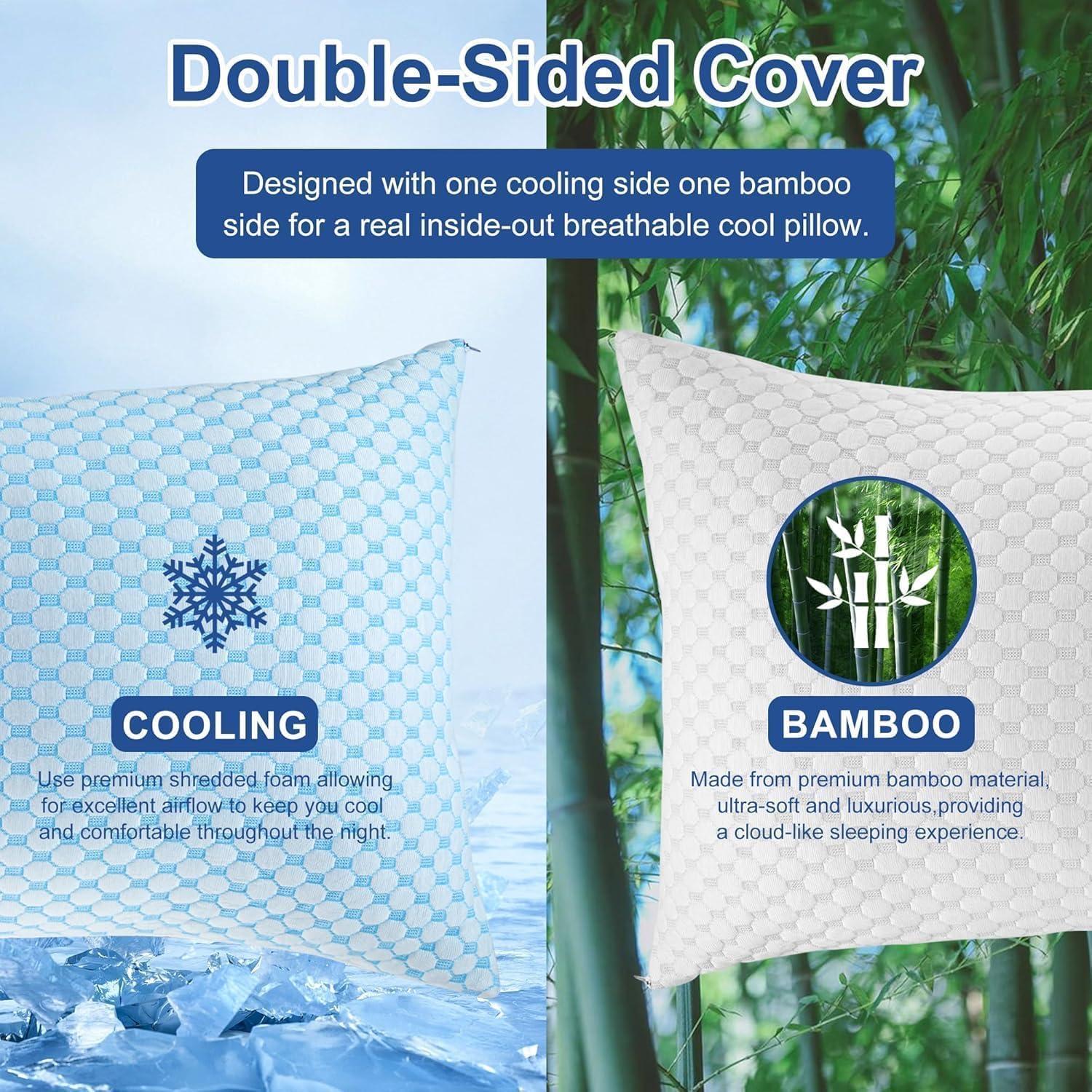 Almohada de Espuma con Memoria BUY BRILLIANCE Queen Refrigerante