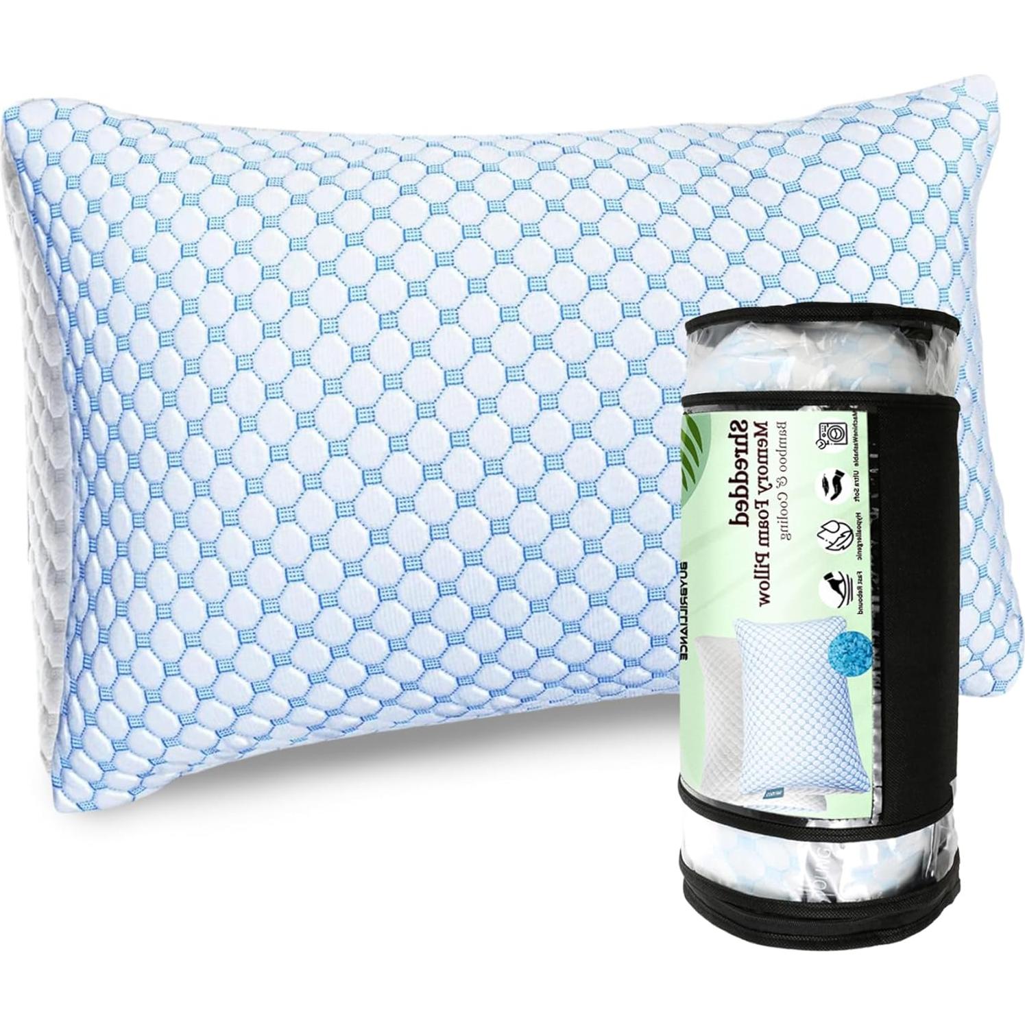 Almohada de Espuma con Memoria BUY BRILLIANCE Queen Refrigerante