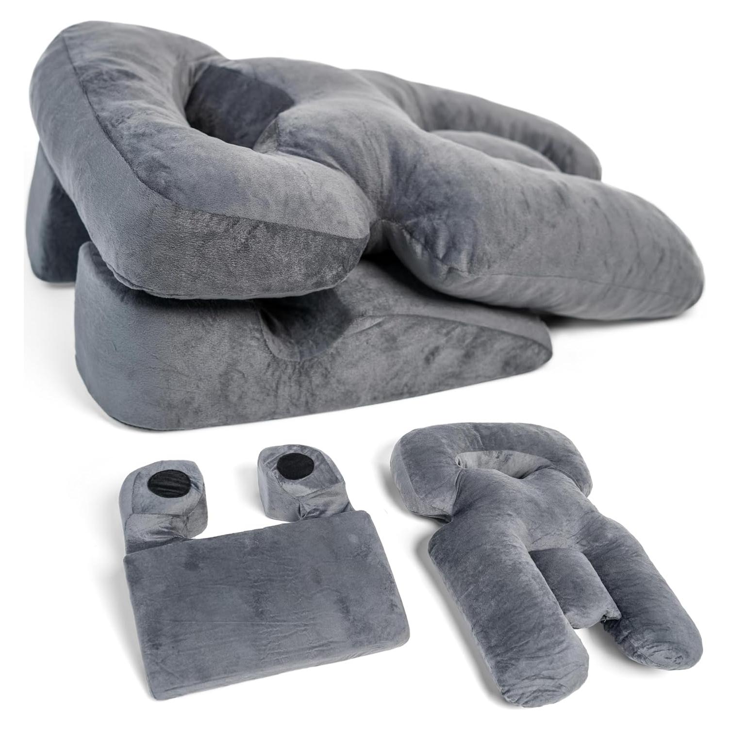 Almohada Boca Abajo Zomaple para Recuperación Postquirúrgica - 68x50 cm