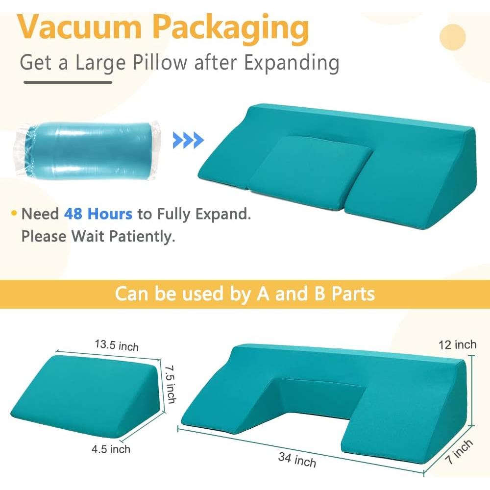 Cojín en Cuña NEAUDE 86x30.5 cm para Prevención de Escaras