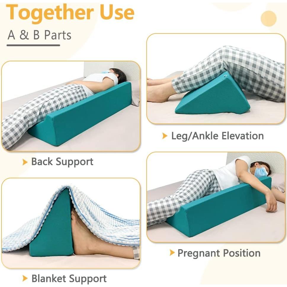 Cojín en Cuña NEAUDE 86x30.5 cm para Prevención de Escaras