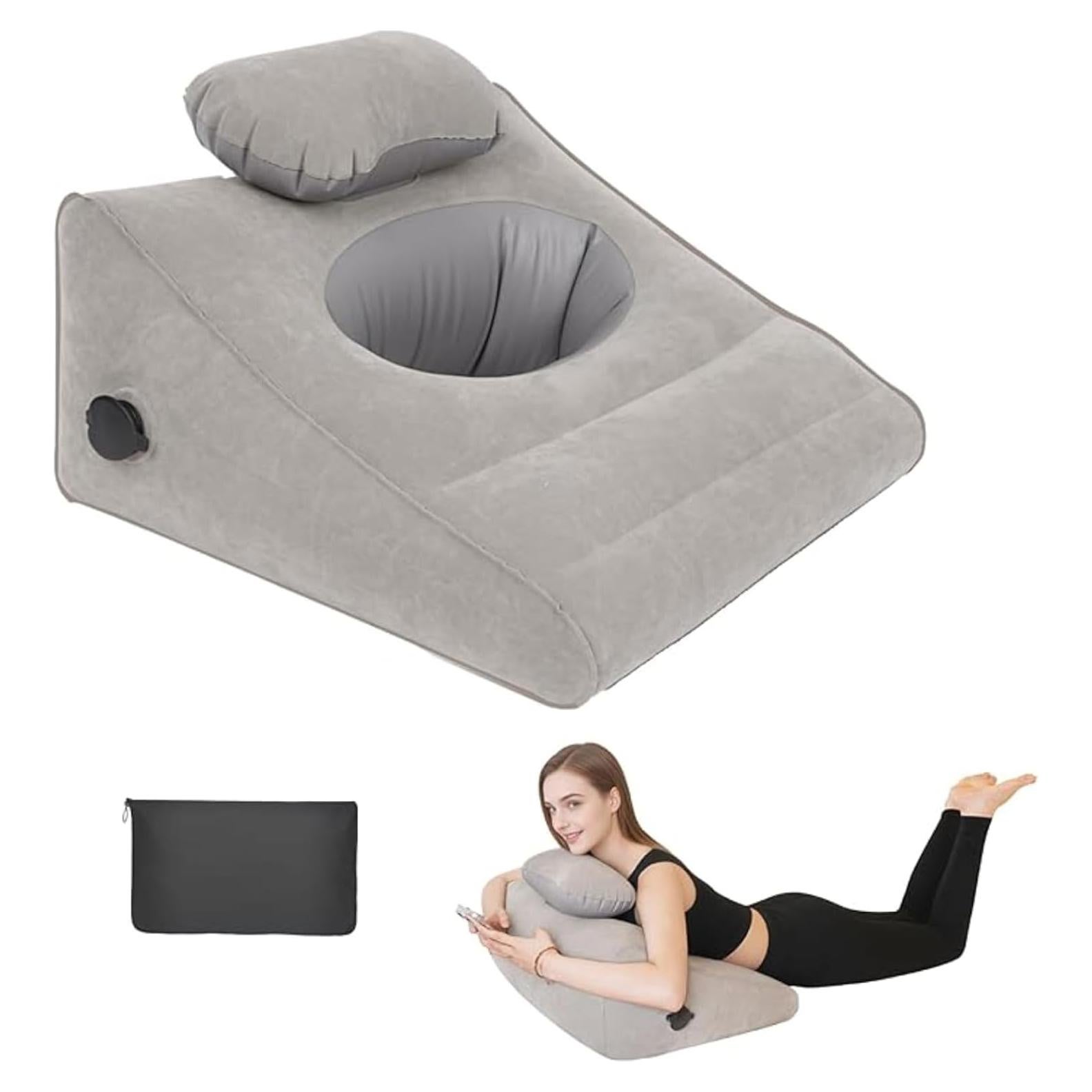 Cojín en Cuña Inflable SHINSOTE para Elevar Piernas 53x48 cm