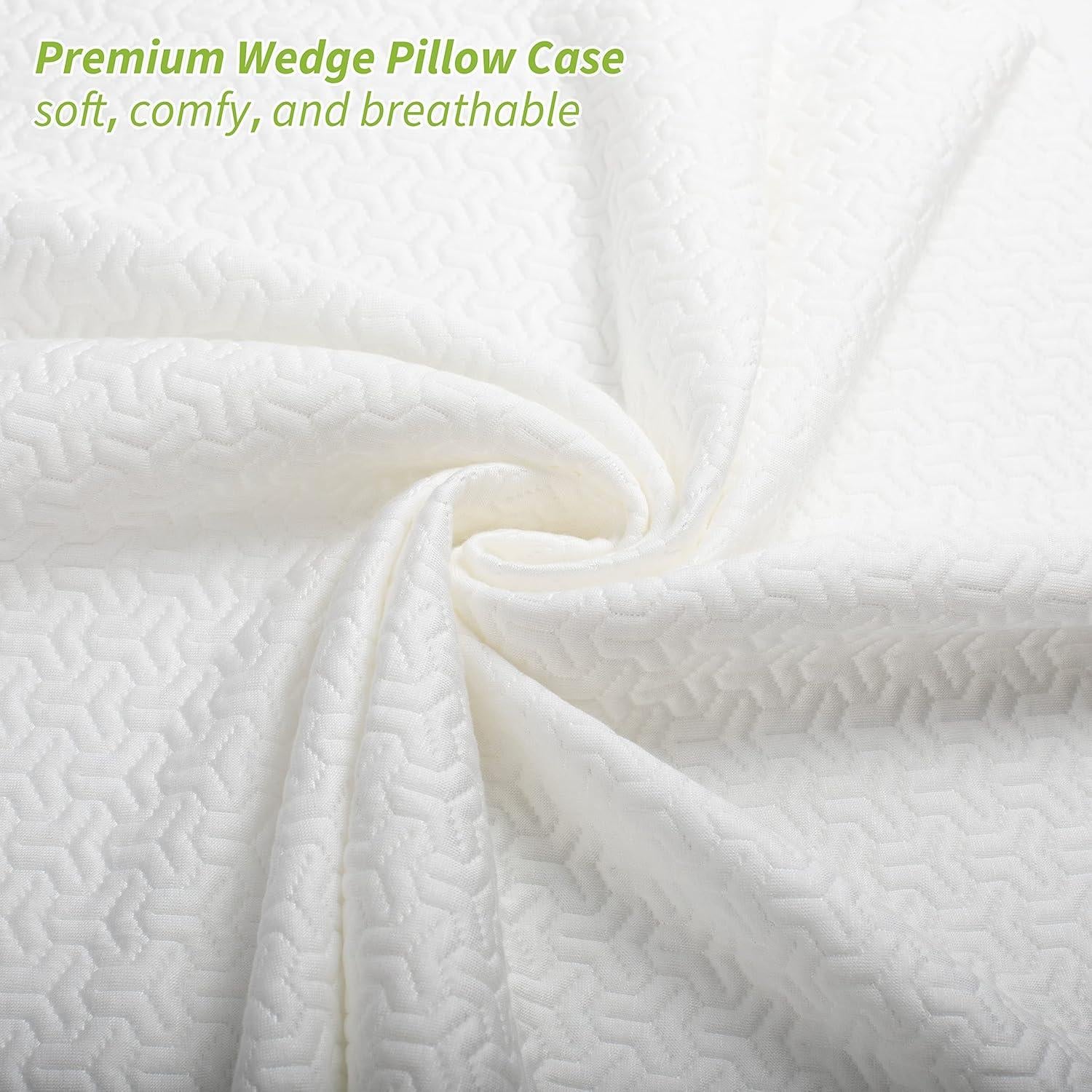 Funda de Almohada Cuña MEOVEN 66x64x19 cm Hipoalergénica