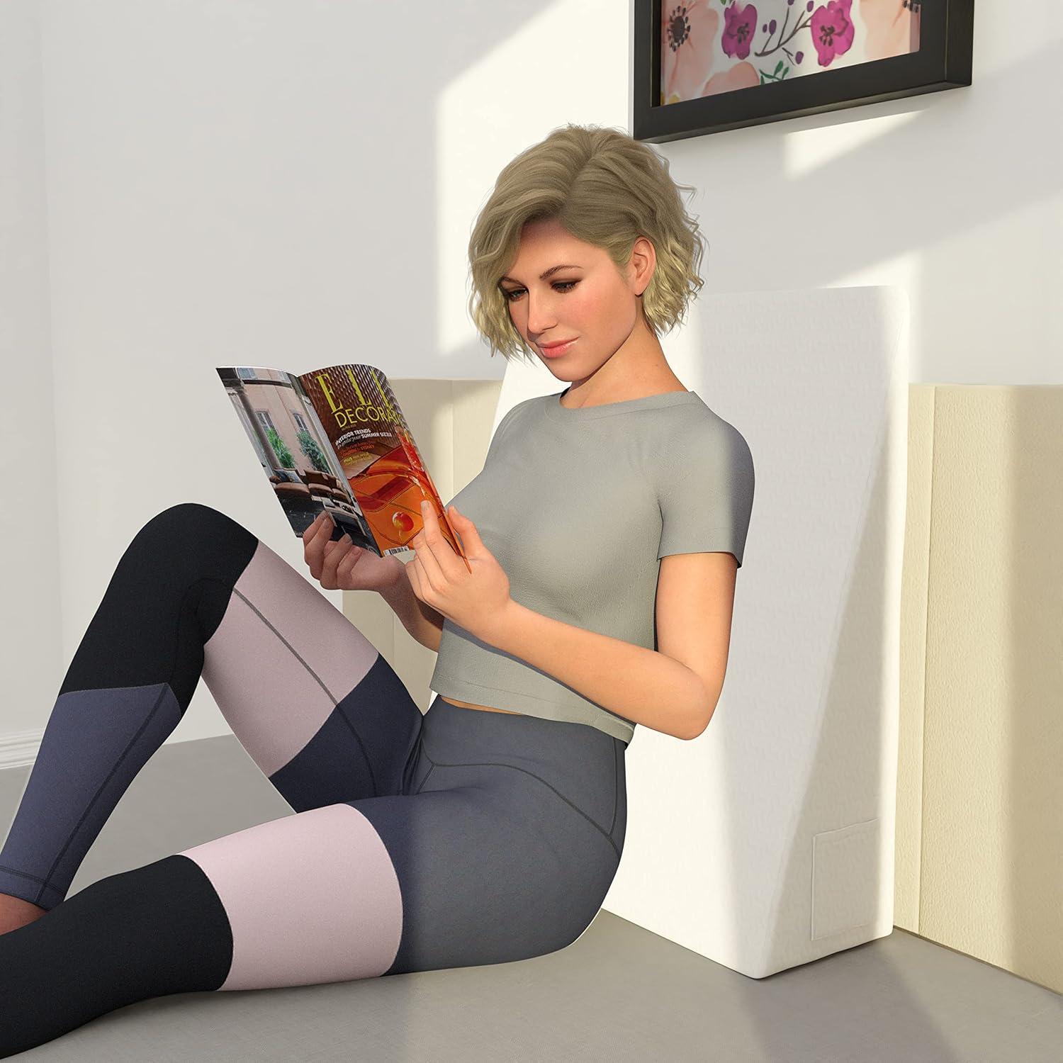 Funda de Almohada Cuña MEOVEN 66x64x19 cm Hipoalergénica