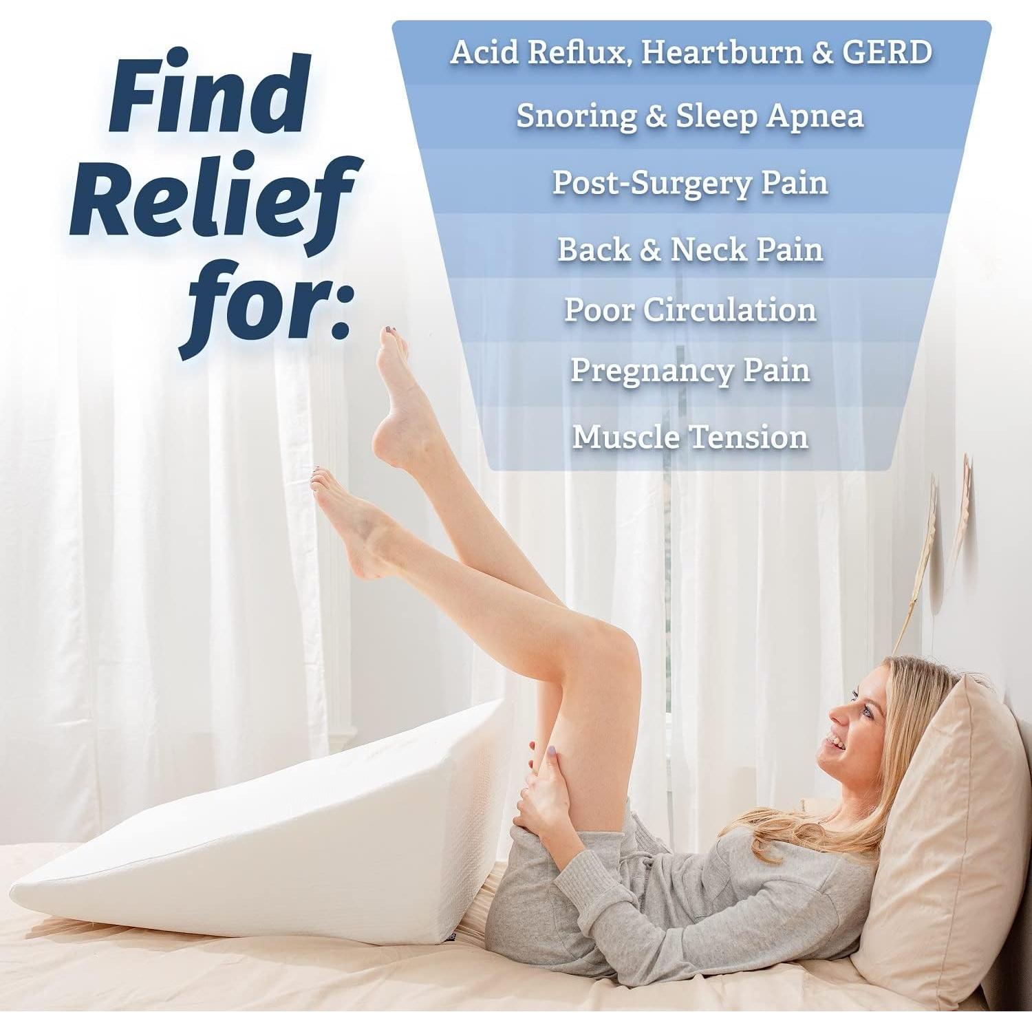 Cojín en cuña Abco Tech de espuma viscoelástica 30.48cm