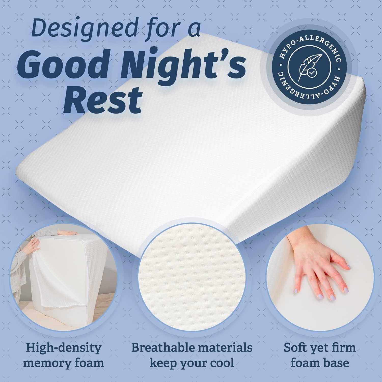 Cojín en cuña Abco Tech de espuma viscoelástica 30.48cm