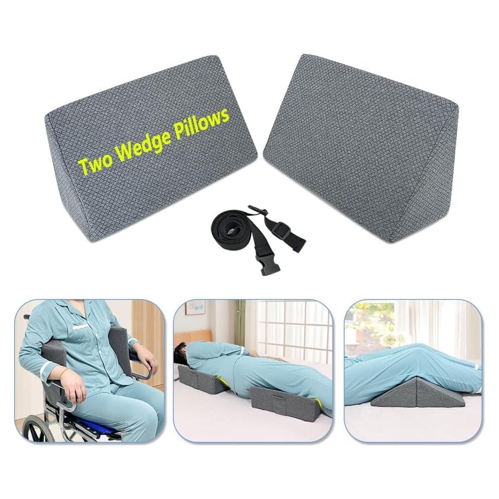 Almohada en Cuña KAAMOS para Dormir de Lado - Soporte Postquirúrgico