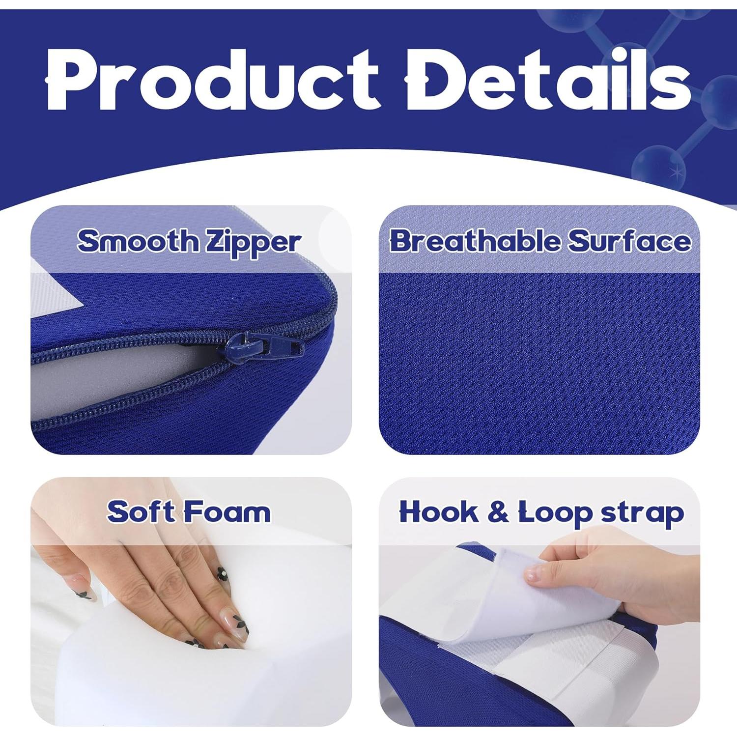 Almohada Separadora de Rodillas MABOZOO para Recuperación Postquirúrgica