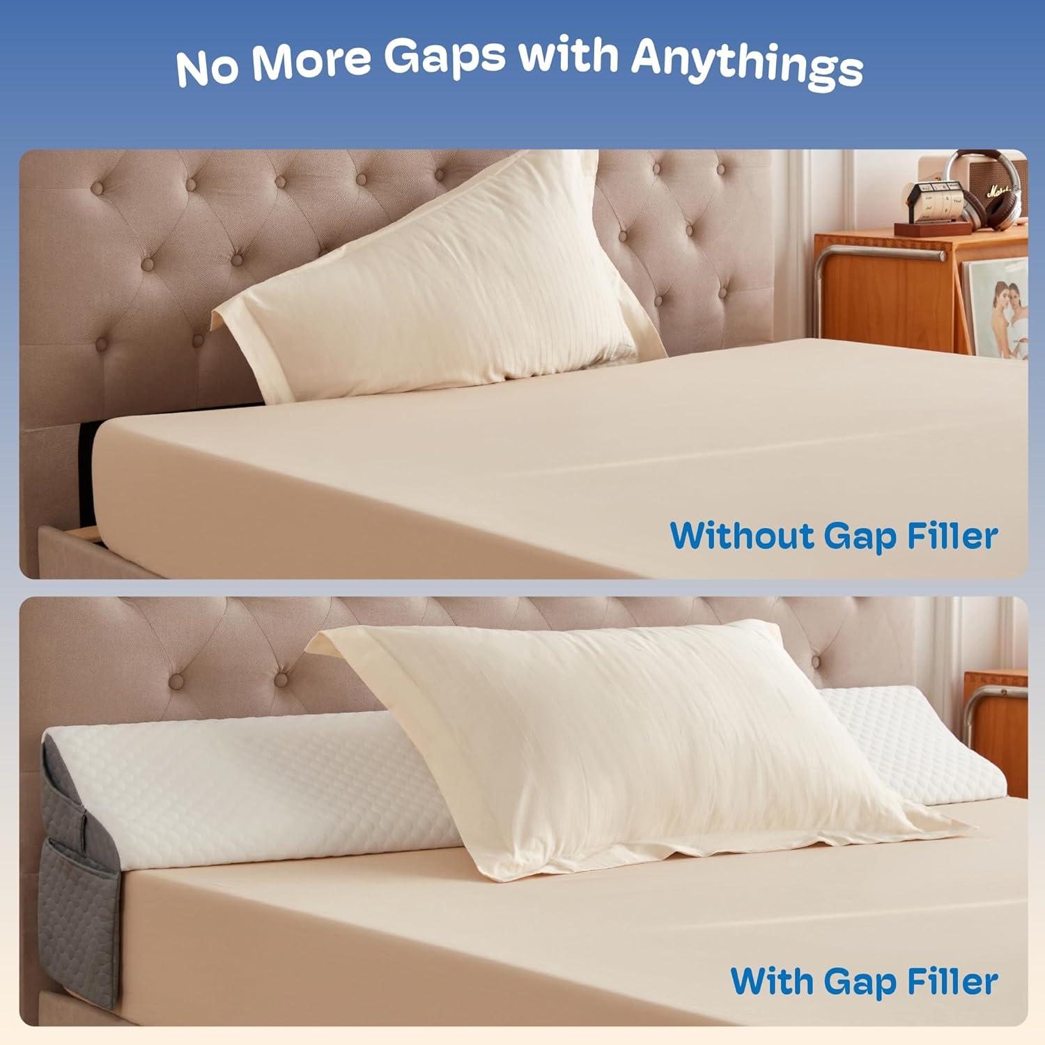 Cojín en cuña para cabecero Queen Simpledad 99 cm ergonómico