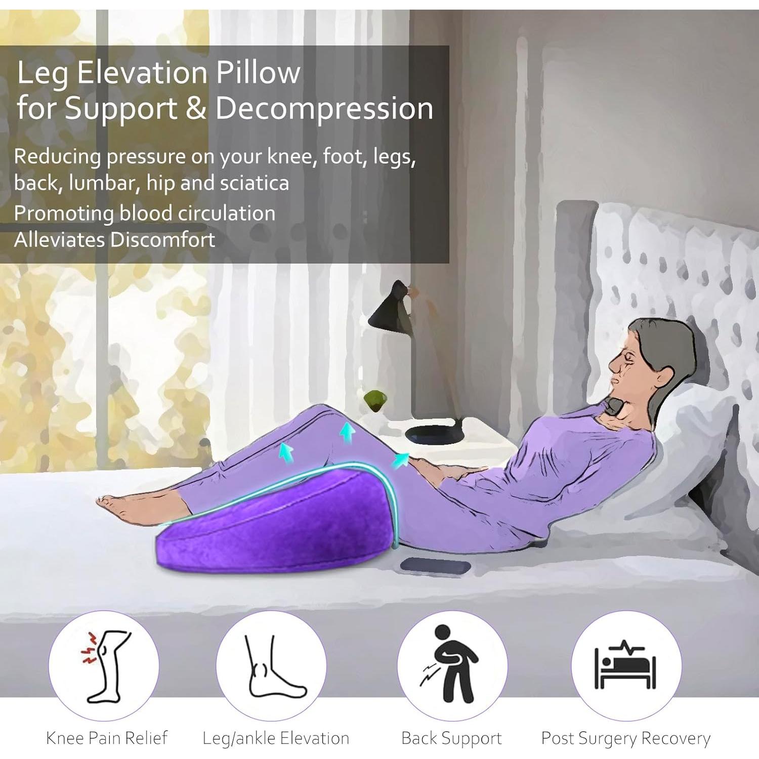 Almohada Inflable de Elevación de Piernas Hawtail - Corazón