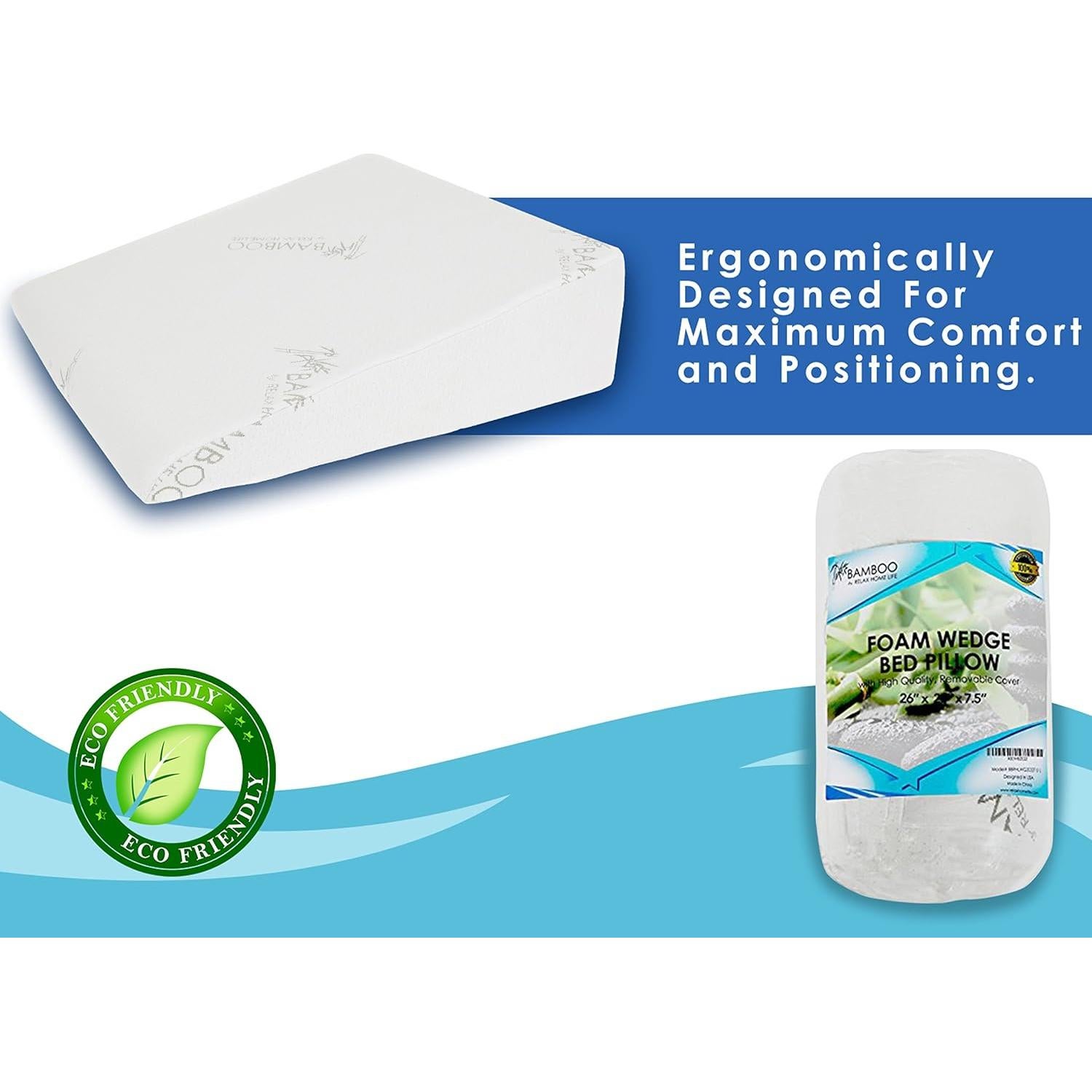 Cojín cuña Relax HOME LIFE 63.5x66 cm con espuma viscoelástica