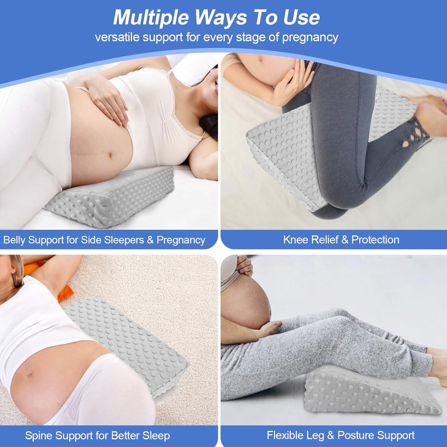 Cojín en Cuña para Embarazo BiKontrun - Espuma Viscoelástica