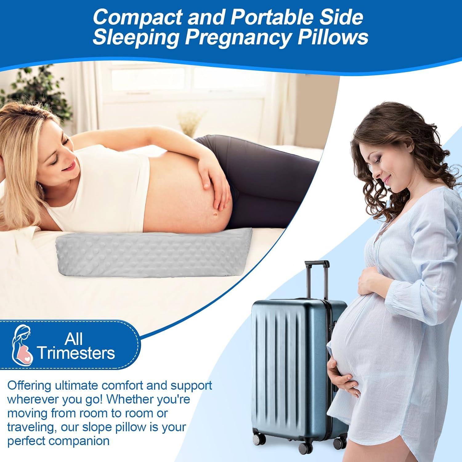 Cojín en Cuña para Embarazo BiKontrun - Espuma Viscoelástica