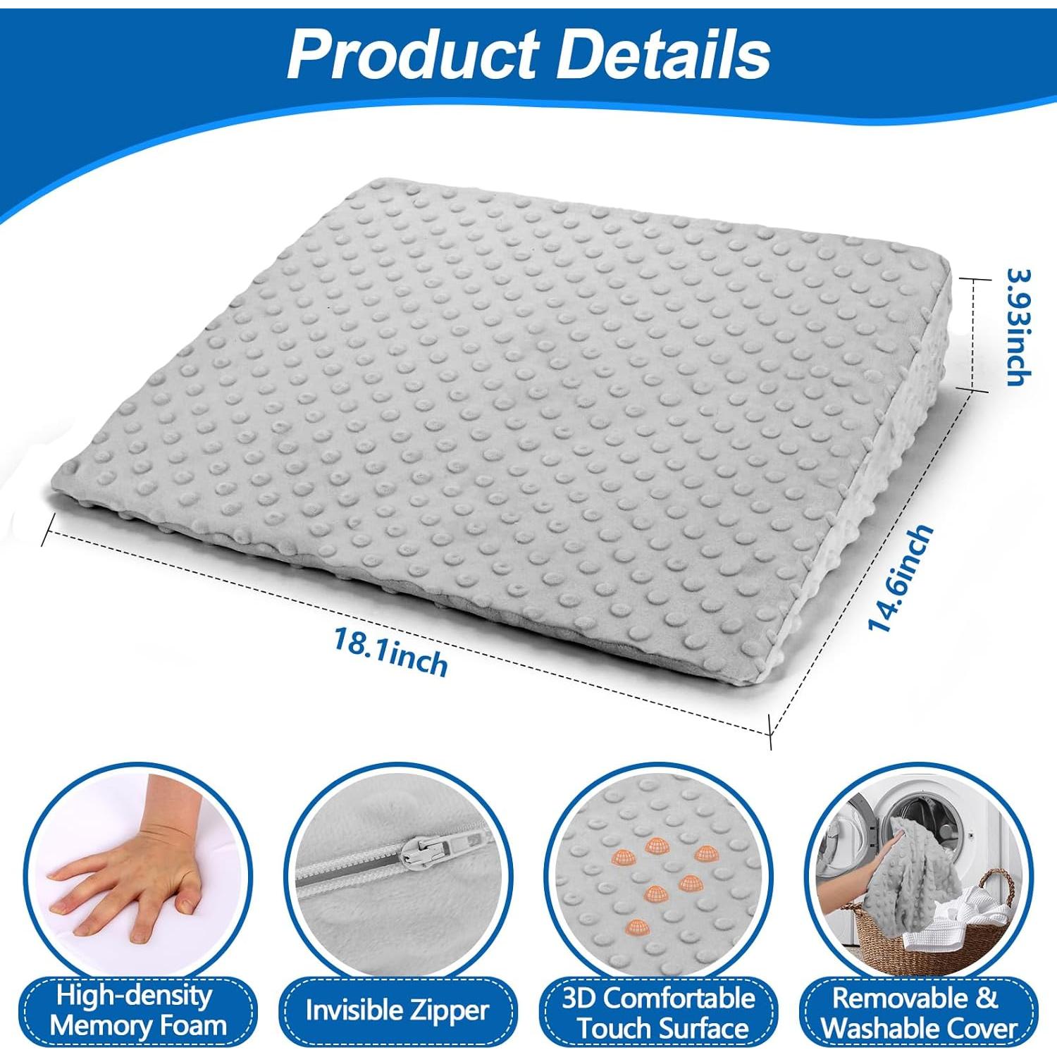 Cojín en Cuña para Embarazo BiKontrun - Espuma Viscoelástica