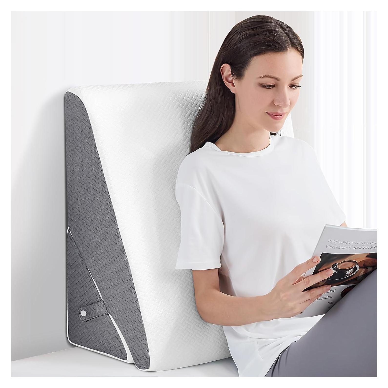 Almohada en Cuña Ajustable Sasttie 7 en 1 Espuma Viscoelástica