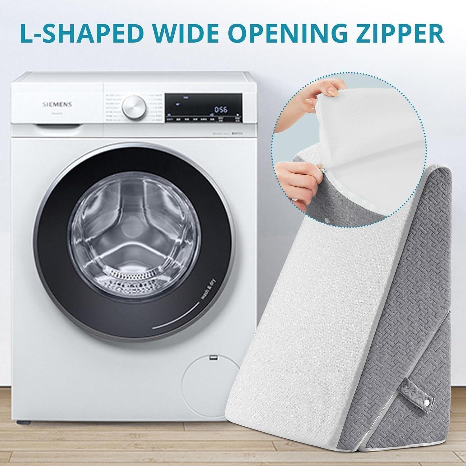 Almohada en Cuña Ajustable Sasttie 7 en 1 Espuma Viscoelástica