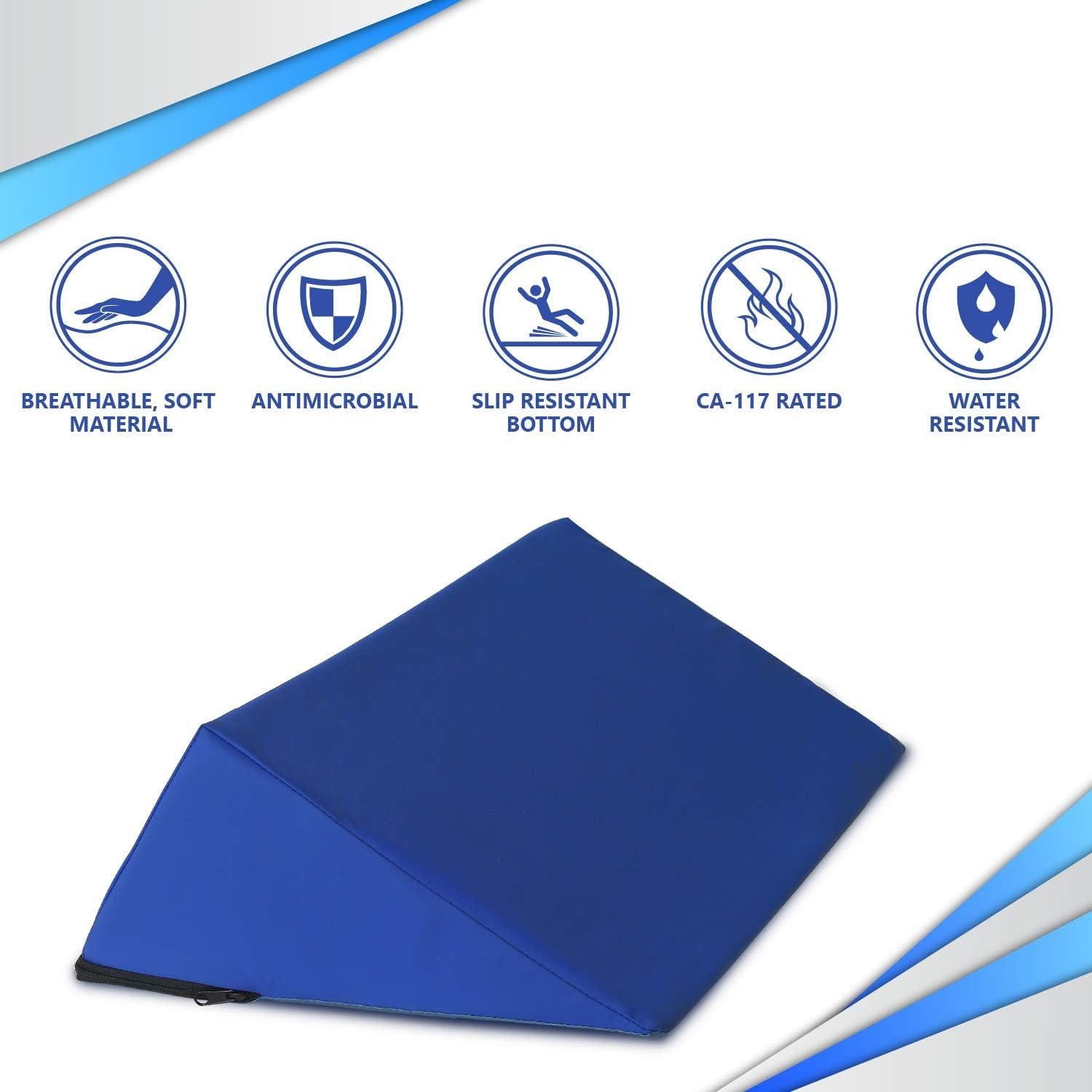 Cuña de Posicionamiento NYOrtho 30° - Almohada Antideslizante 40.64x33.02 cm