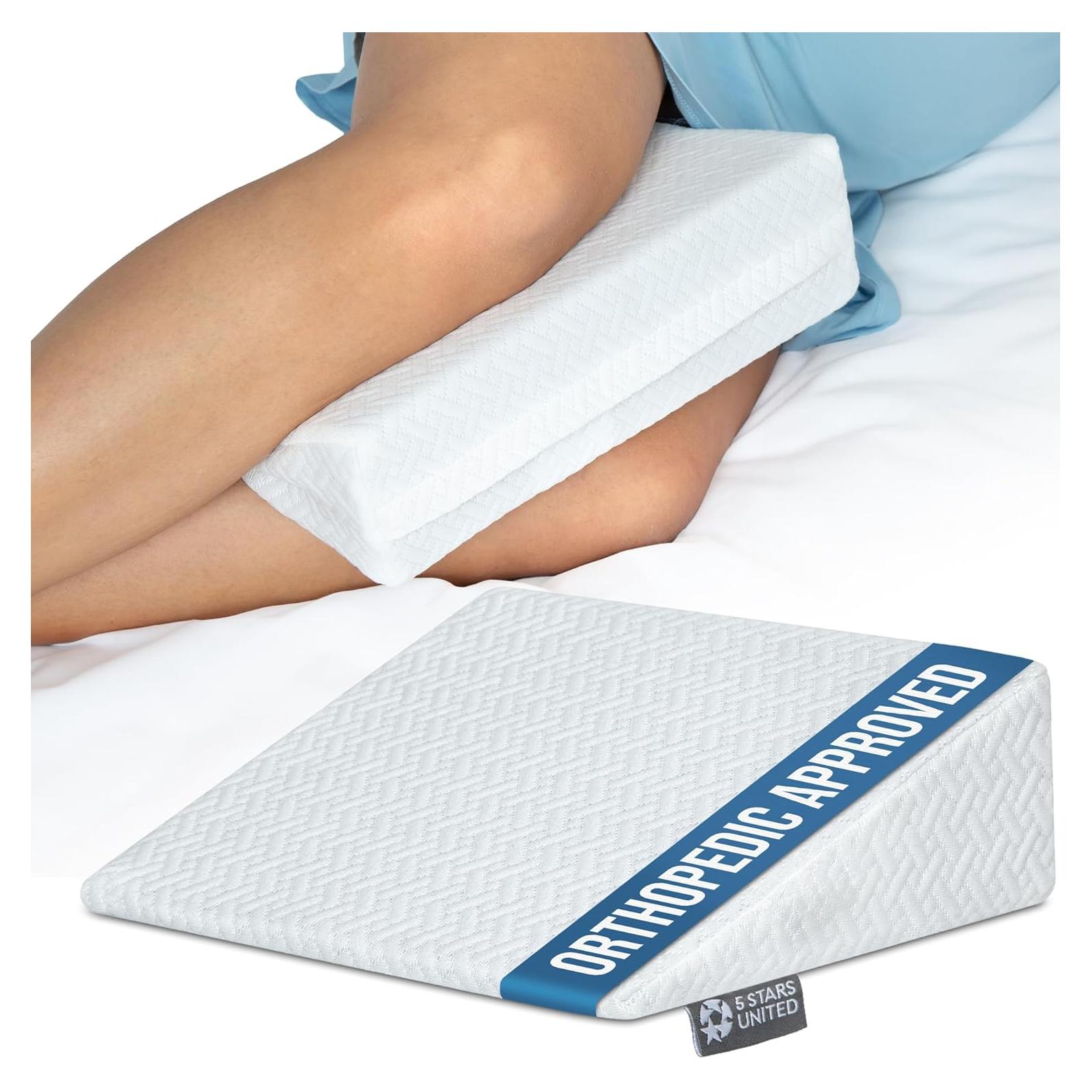 Almohada en Cuña Mini 5 Estrellas Unidas para Embarazo y Dormir de Lado