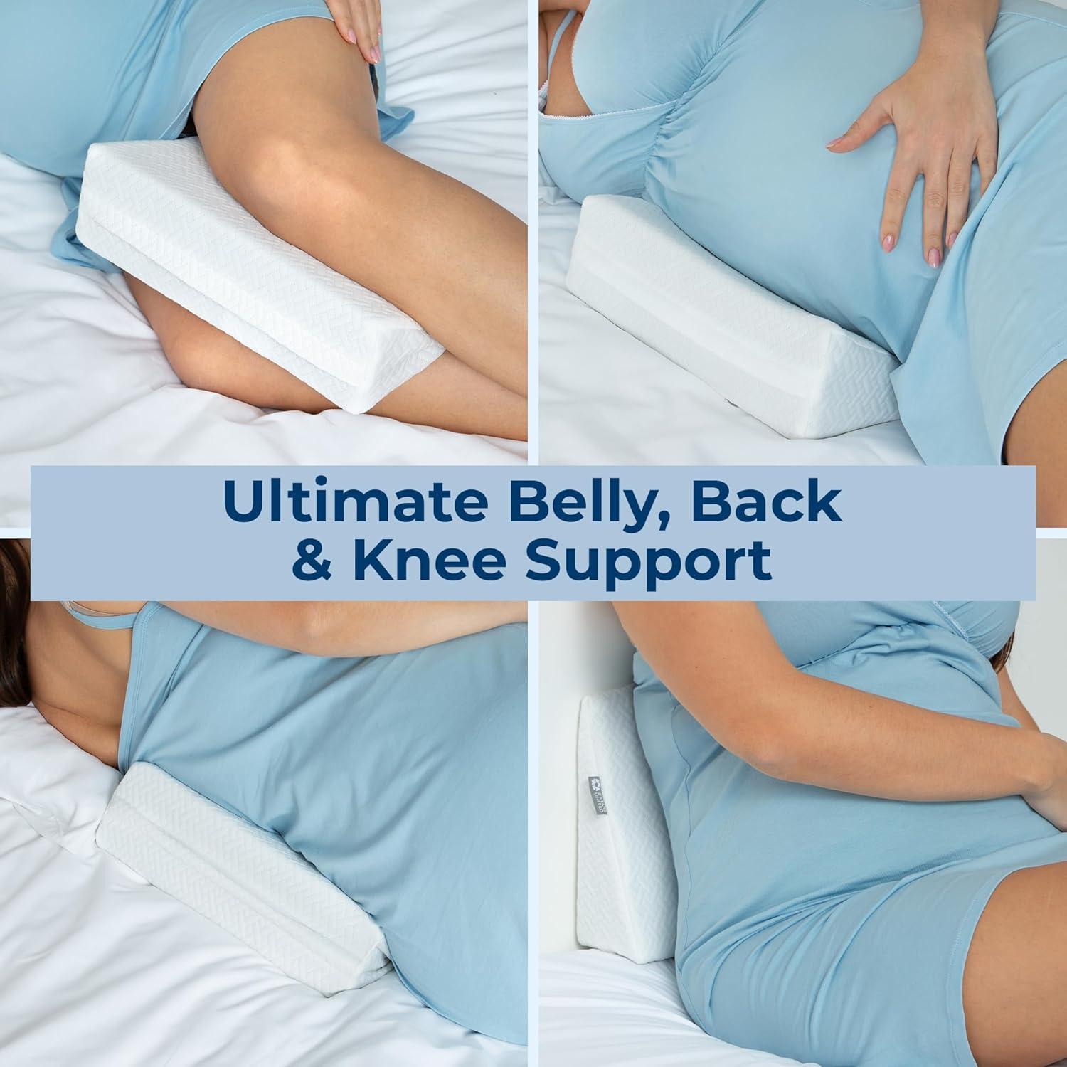 Almohada en Cuña Mini 5 Estrellas Unidas para Embarazo y Dormir de Lado
