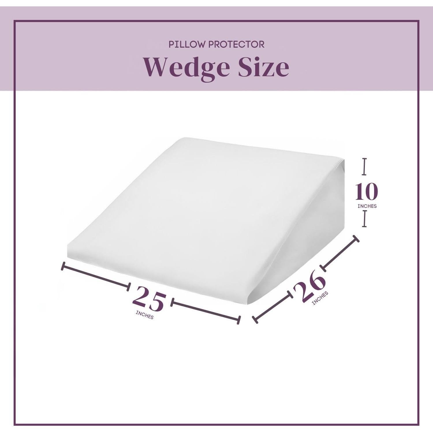 Funda de Almohada en Cuña CirclesHome 100% Algodón 63.5x66 cm