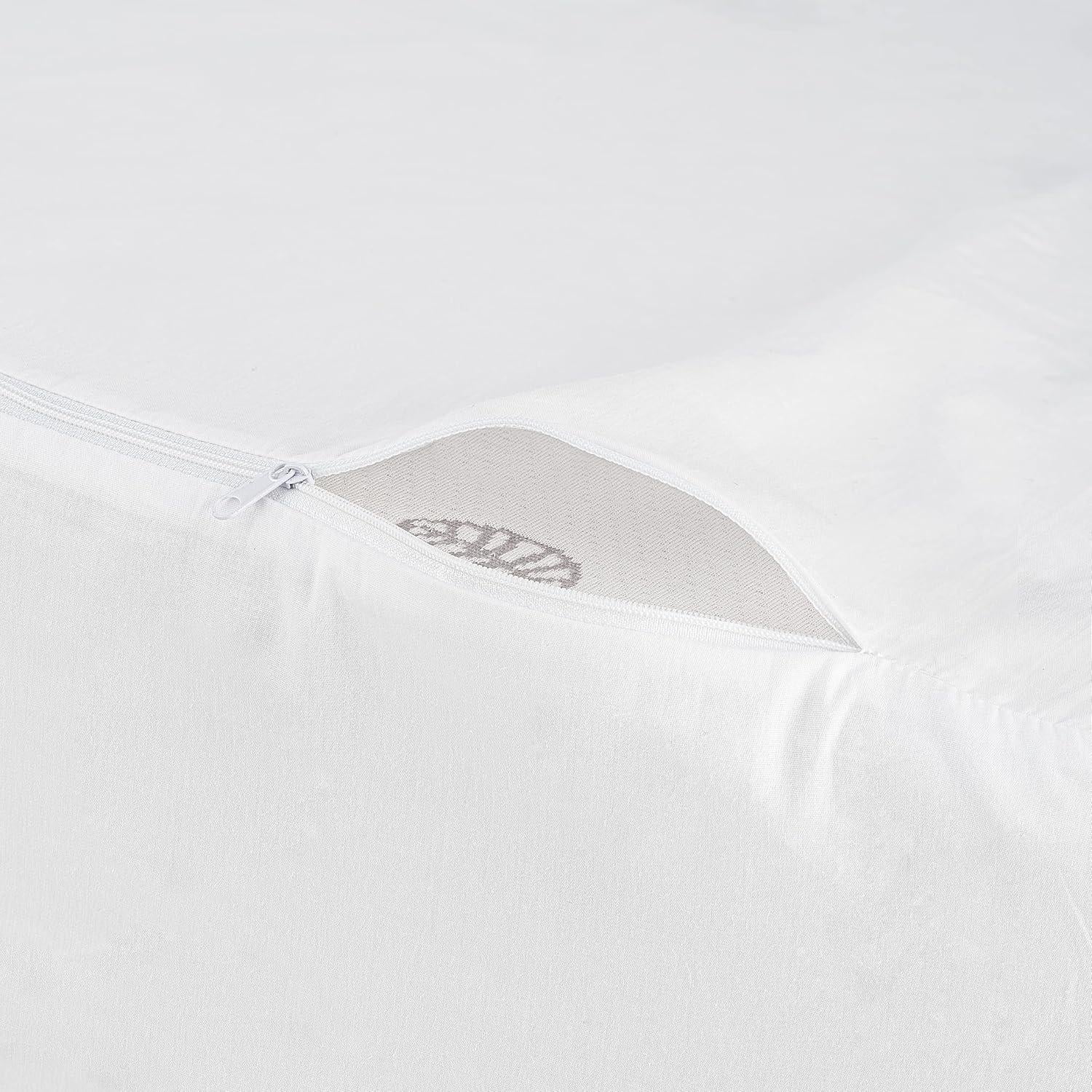 Funda de Almohada en Cuña CirclesHome 100% Algodón 63.5x66 cm