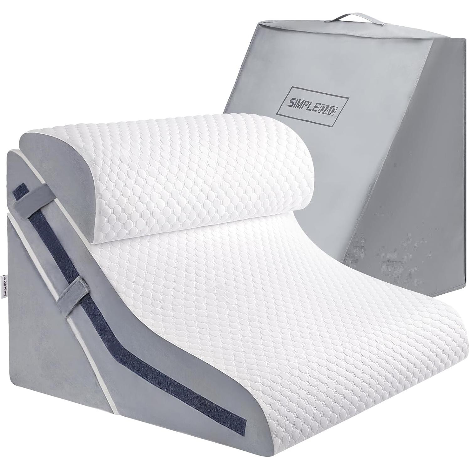 Cojín en cuña ortopédico Simpledad 3 en 1 ajustable 60 cm