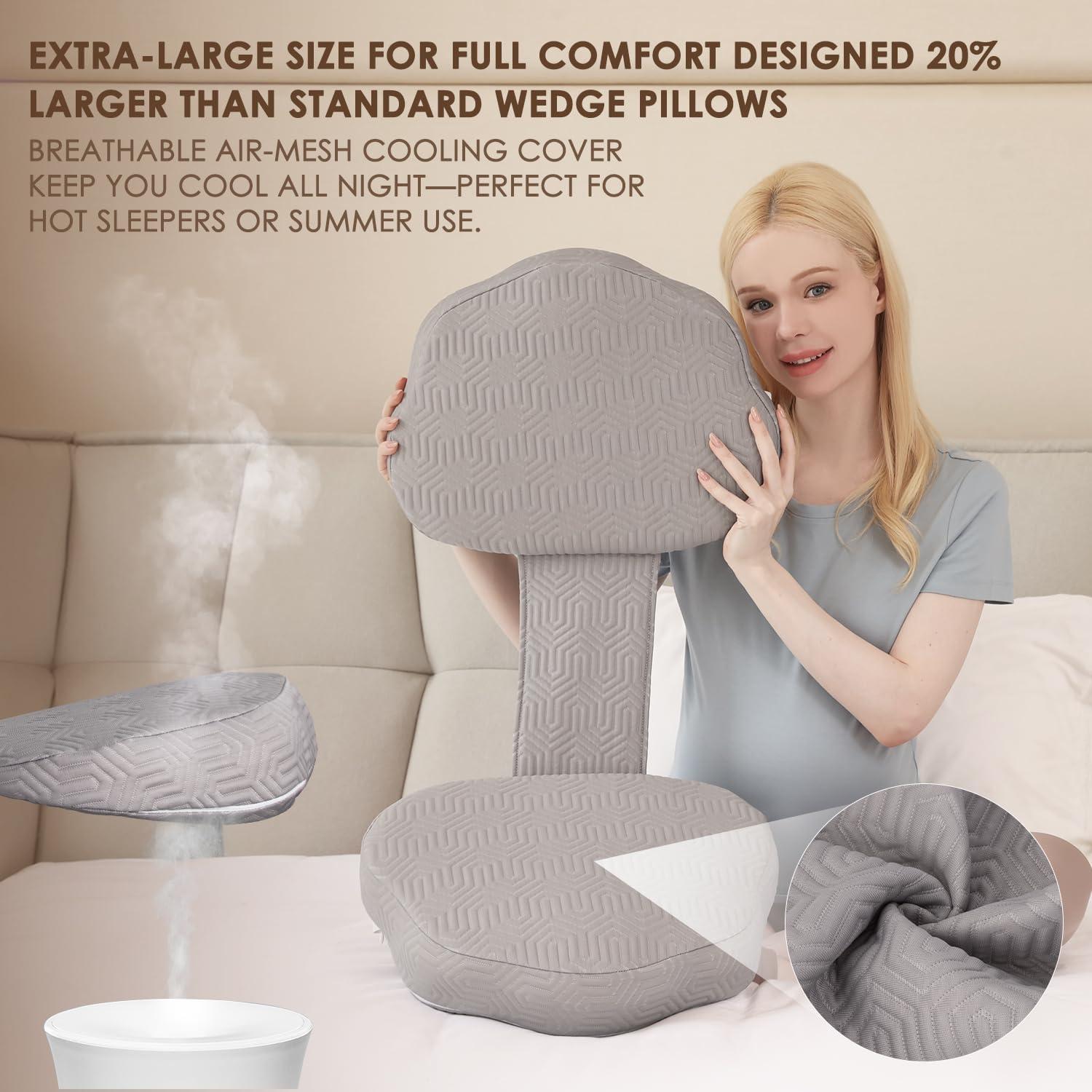 Almohada de Maternidad Chilling Home - Espuma Viscoelástica Grande