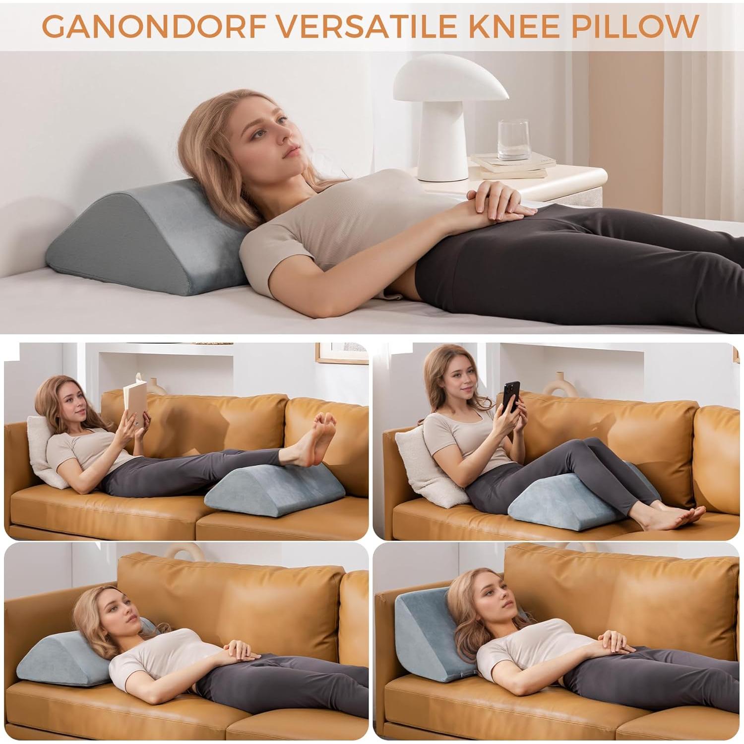 Almohada en Cuña para Rodillas Ganondorf - Soporte Post-Cirugía