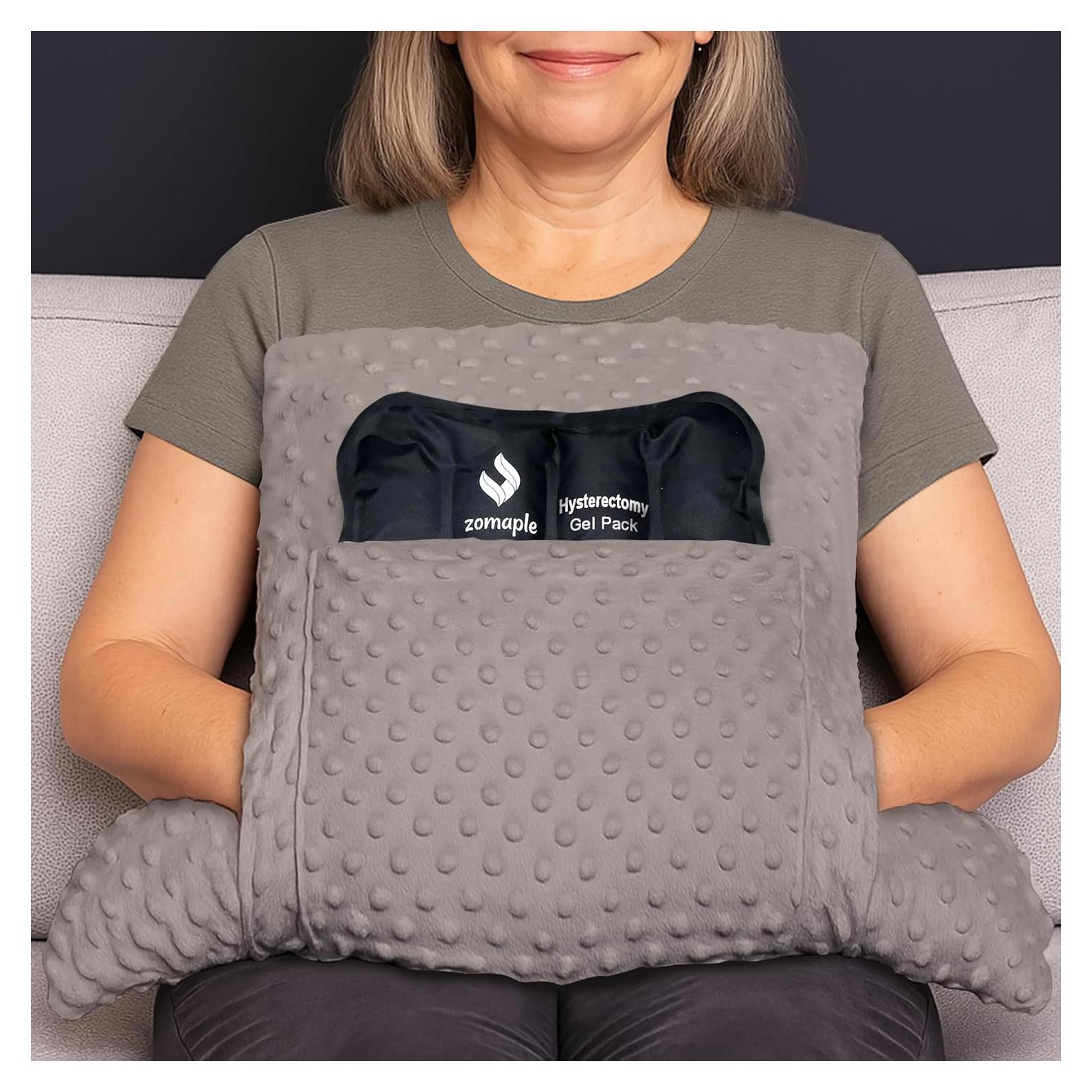 Almohada de Recuperación Post Histerectomía Zomaple HTP2 - Soporte Abdominal