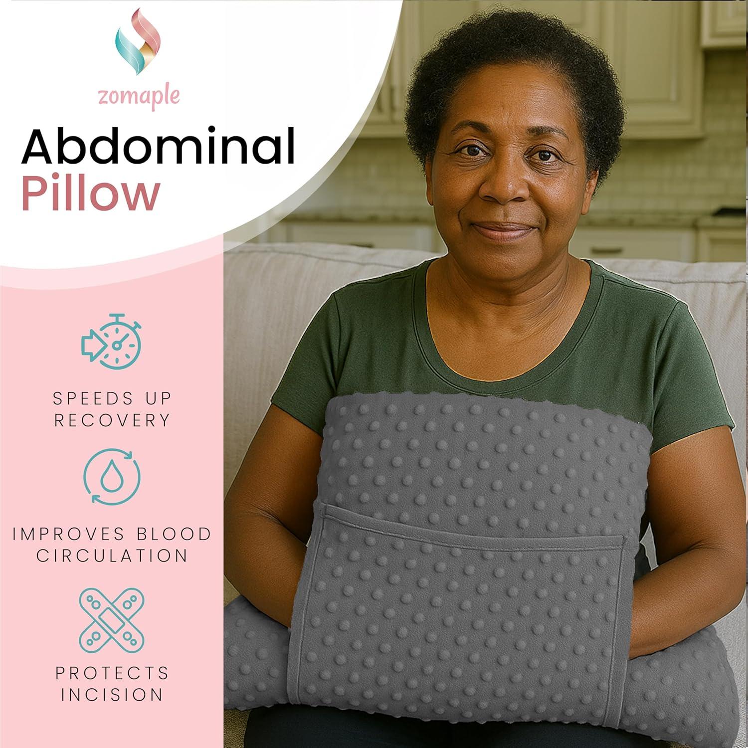 Almohada de Recuperación Post Histerectomía Zomaple HTP2 - Soporte Abdominal