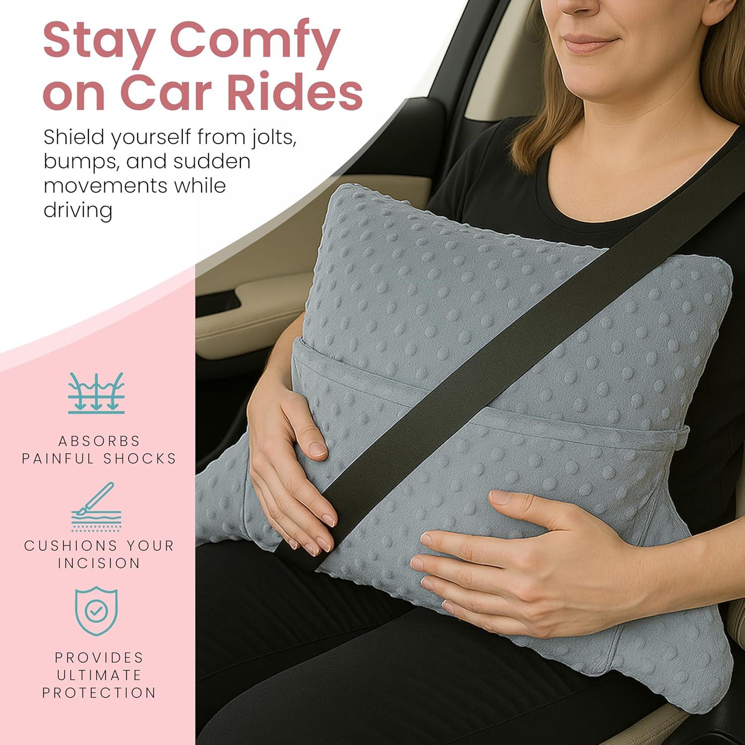 Almohada de Recuperación Post Histerectomía Zomaple HTP2 - Soporte Abdominal