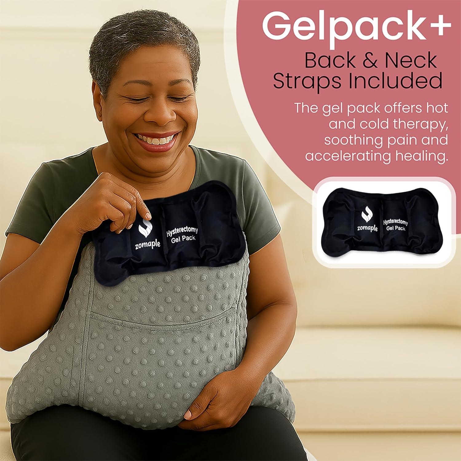 Almohada de Recuperación Post Histerectomía Zomaple HTP2 - Soporte Abdominal