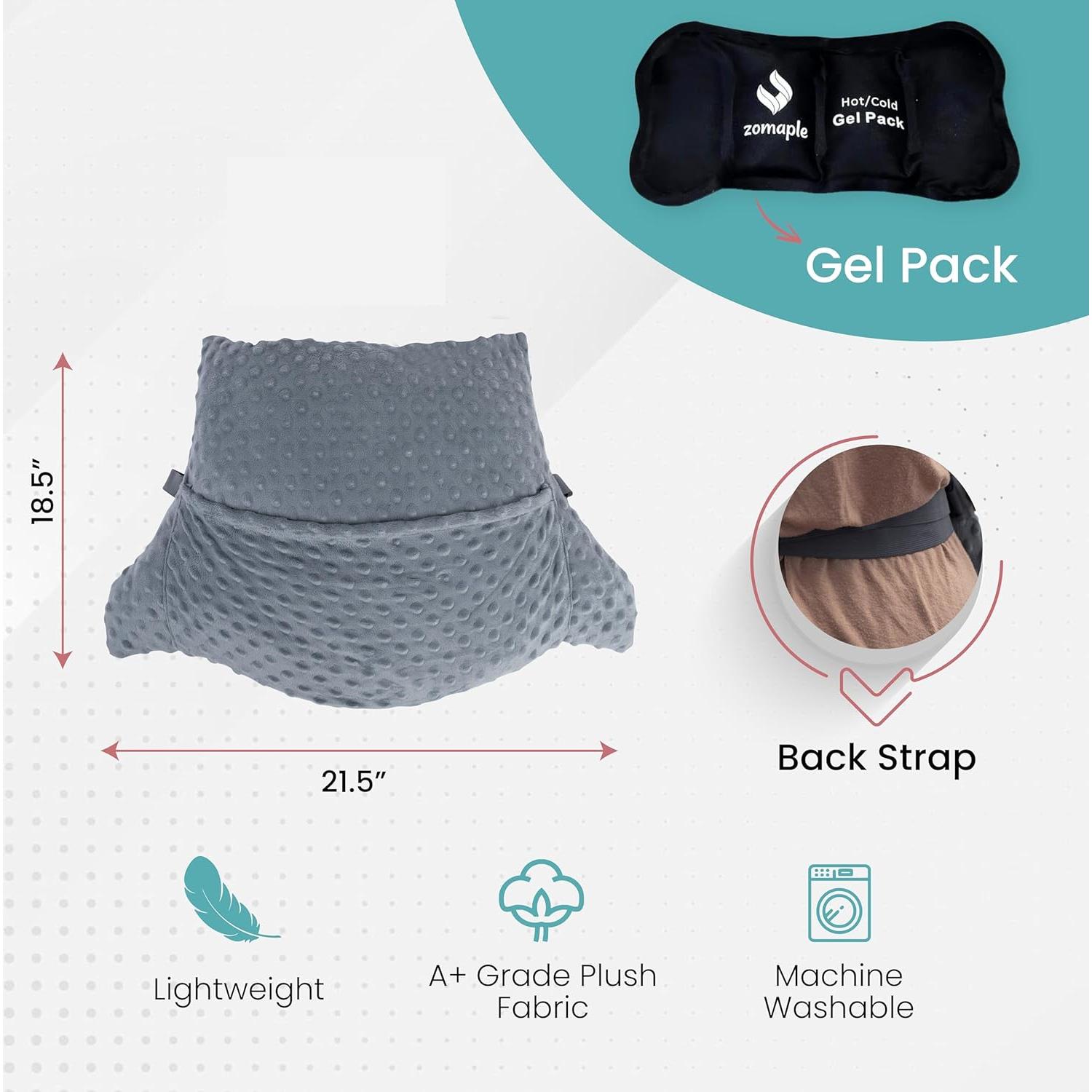 Almohada de Recuperación Post Histerectomía Zomaple HTP2 - Soporte Abdominal