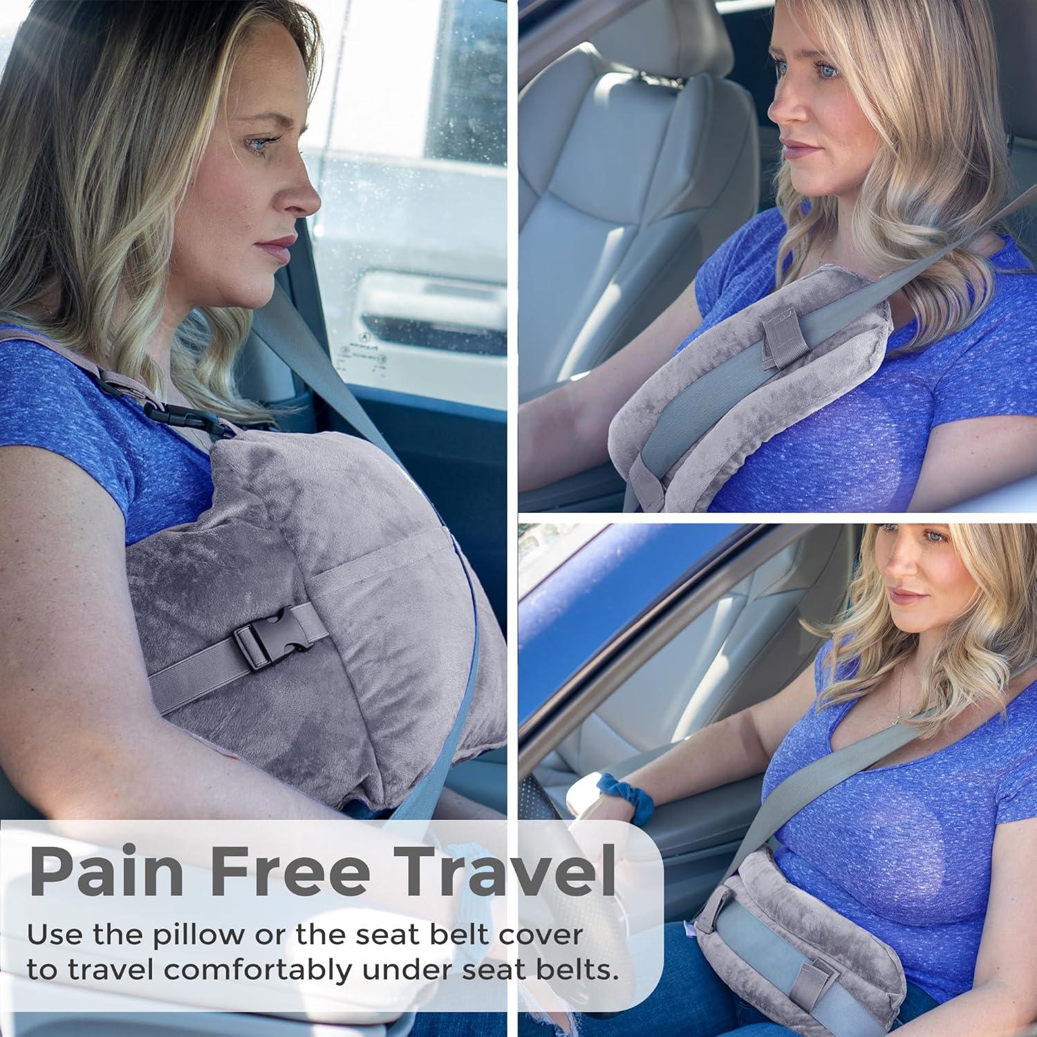 Almohada de Mastectomía Zomaple B1MSPS - Suave y Ajustable