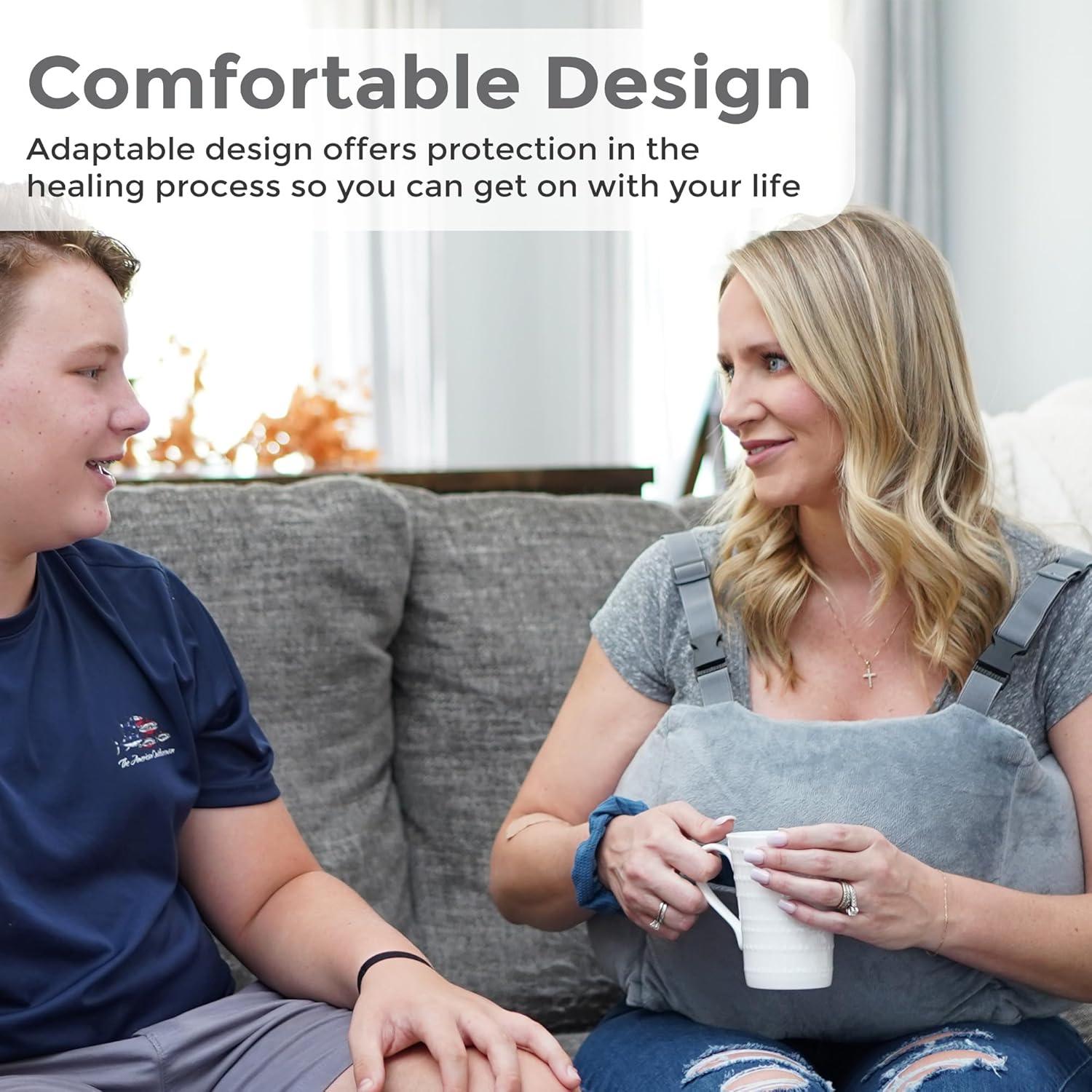 Almohada de Mastectomía Zomaple B1MSPS - Suave y Ajustable