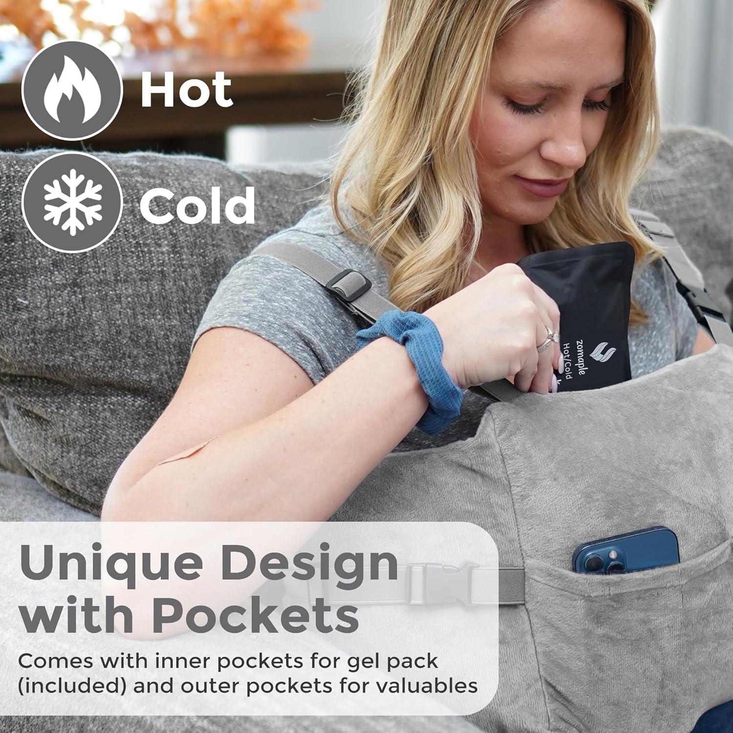 Almohada de Mastectomía Zomaple B1MSPS - Suave y Ajustable