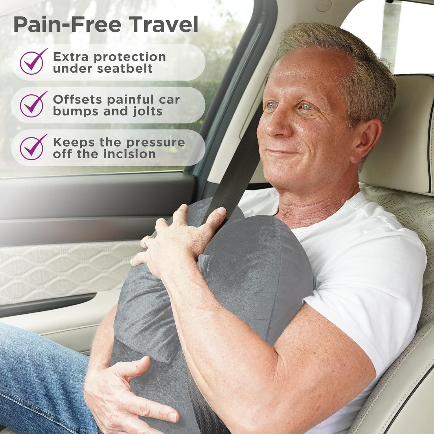 Almohada en forma de corazón Zomaple para recuperación postquirúrgica