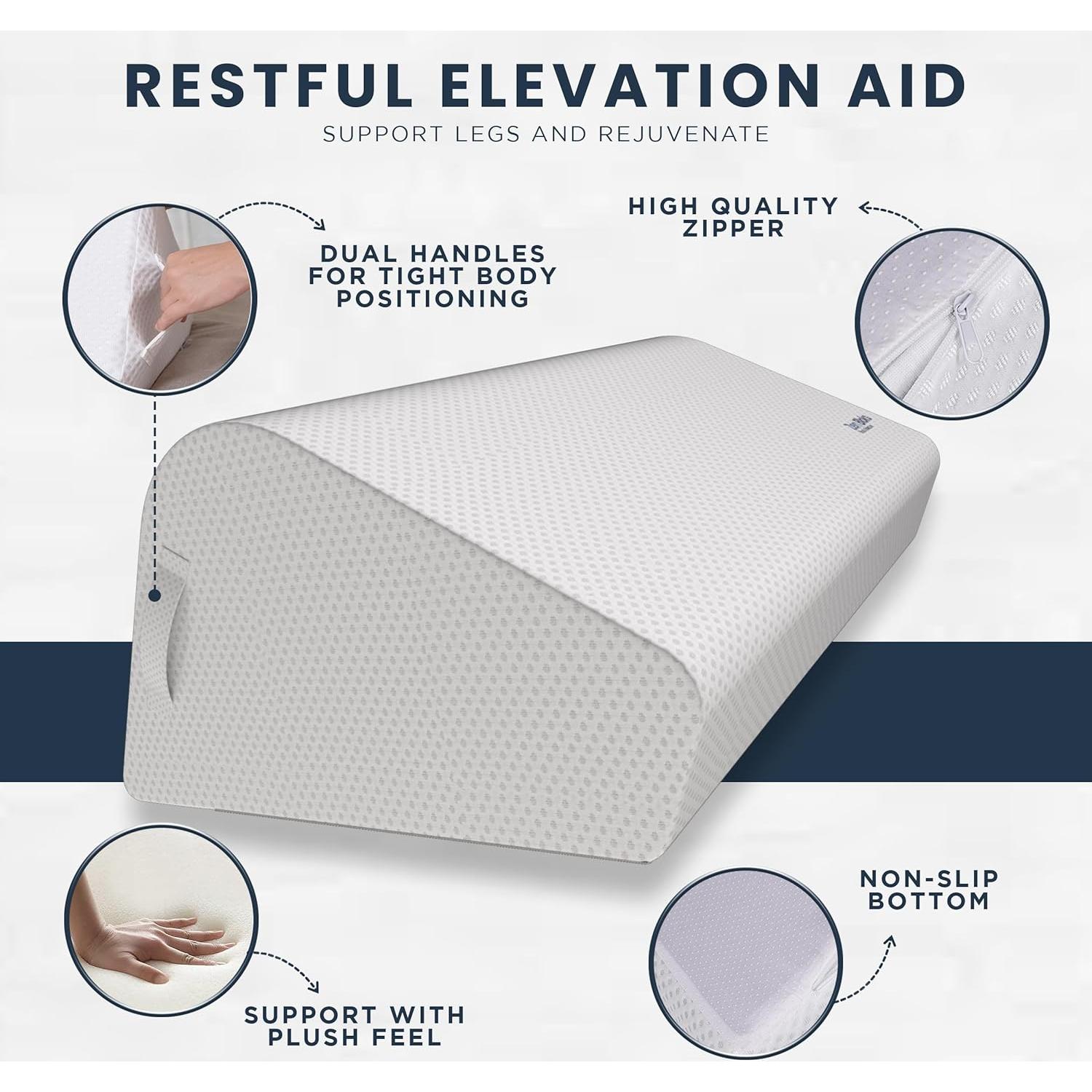 Cuña Elevadora de Piernas ZenBloks 28 cm Espuma Viscoelástica