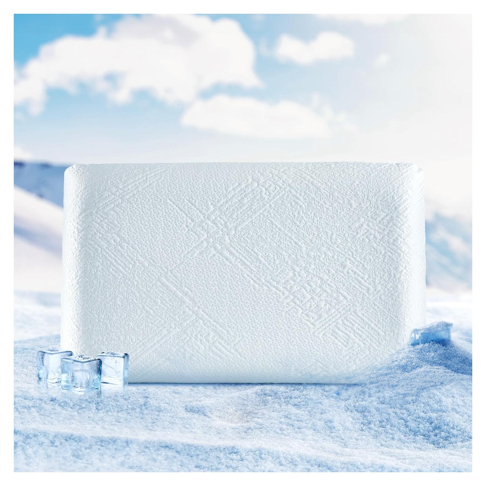 Almohada Refrigerante Bedtter BD de Espuma Viscoelástica 63.5x38.1cm