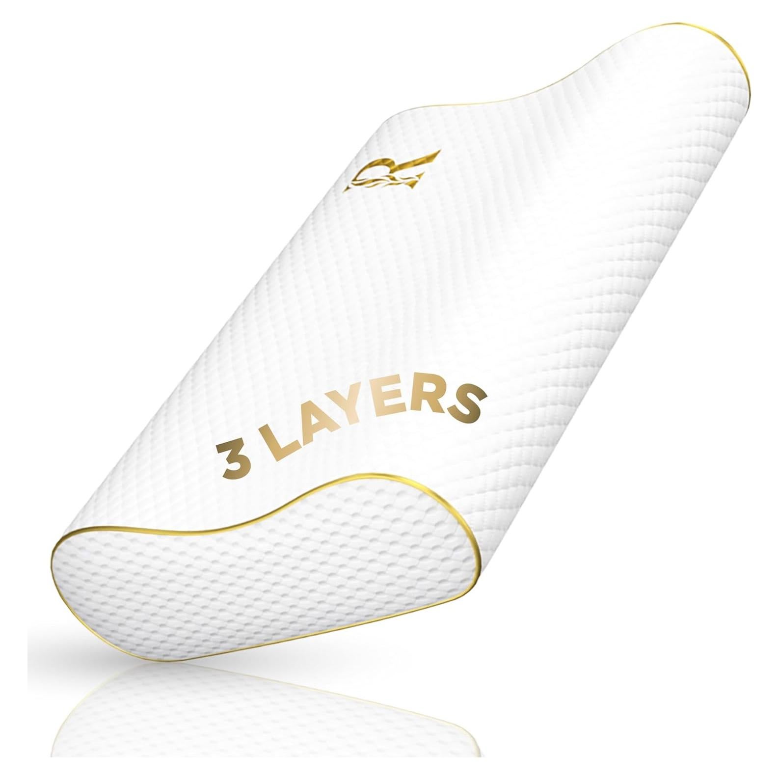 Almohada Cervical Ergonómica Royal Therapy Rey Espuma Memoria