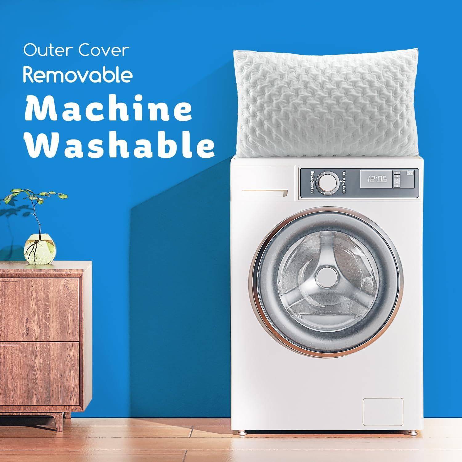 Almohada ajustable Kucey Queen 2 unidades espuma viscoelástica