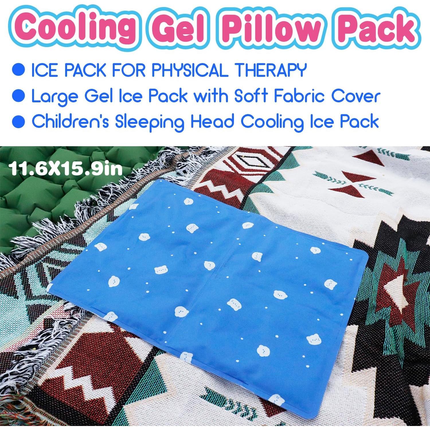 Almohadilla de Gel Frío Reutilizable 30x40cm - Alivio Terapéutico