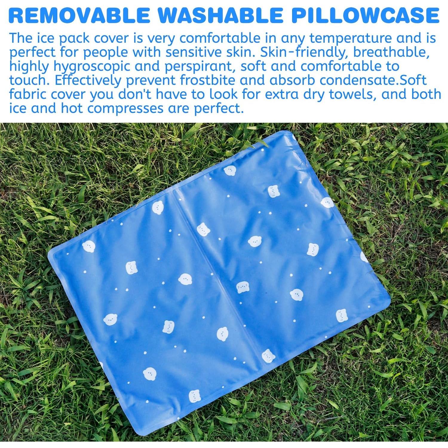 Almohadilla de Gel Frío Reutilizable 30x40cm - Alivio Terapéutico