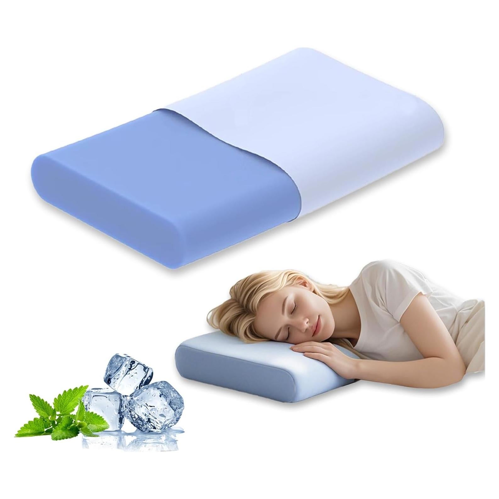 Almohada Cervical AEPINBH Espuma Viscoelástica 60x40 cm