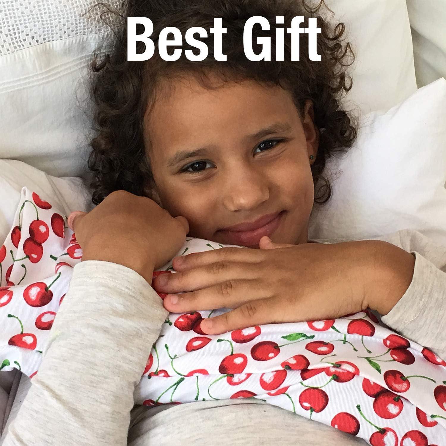 Cojín Cervical Hot Cherry 35.5x15.2cm con Funda de Cereza