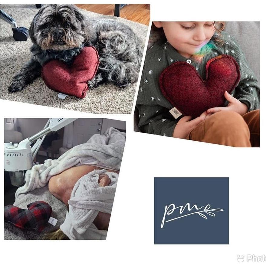 Almohada Terapéutica Parker Mountain Corazón de Esperanza 15cm