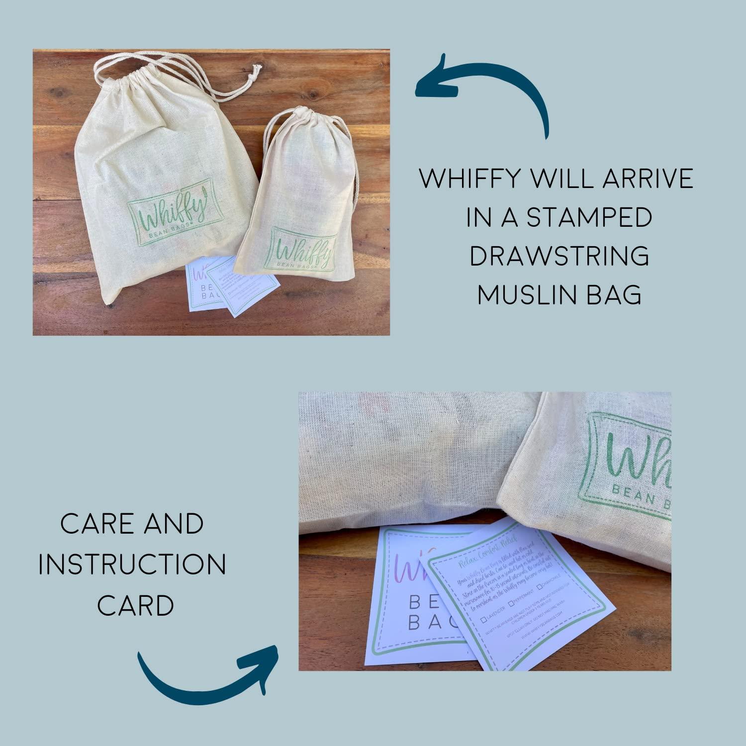 Almohadilla de Calor Microondas Whiffy 100% Lino y Lavanda