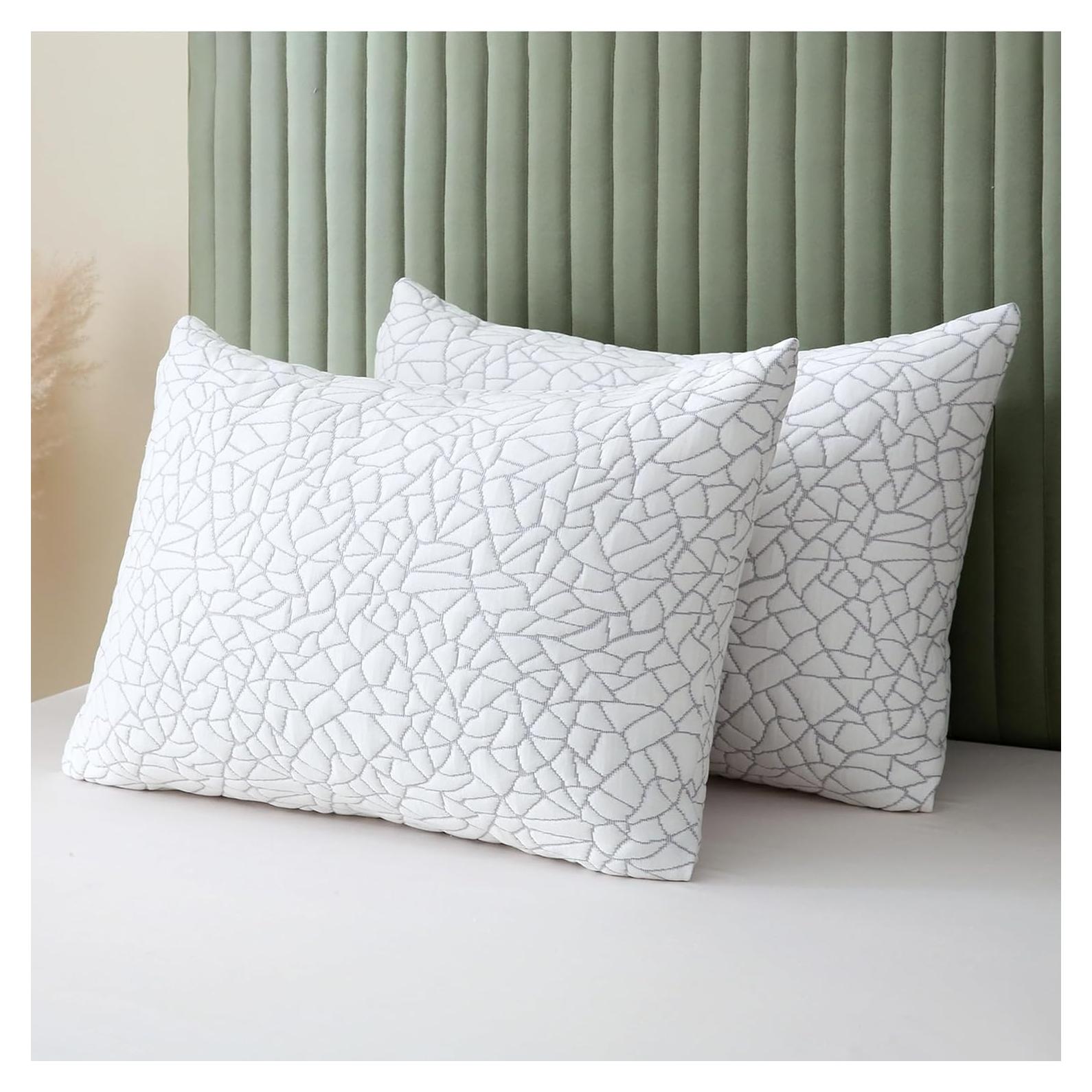 Juego de 2 Almohadas Ajustables BPC Queen Espuma Viscoelástica