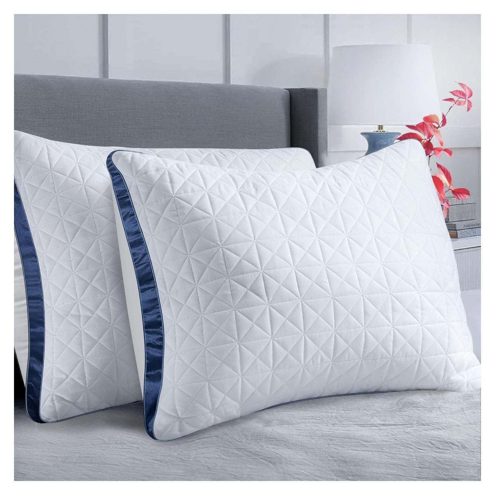 Juego de 2 almohadas estándar Slybear con enfriamiento y soporte