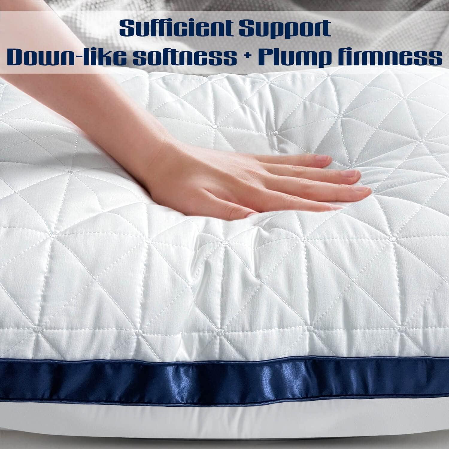 Juego de 2 almohadas estándar Slybear con enfriamiento y soporte